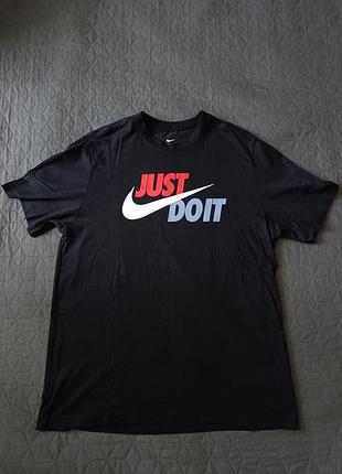 Оригінальна футболка nike just do it swoosh tee