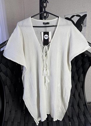 Пляжна туніка, пляжна сукня boohoo,