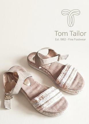 Жіночі недорогі босоніжки німецького
бренду tomtailor,р.39