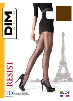 Колготки 20 den капронові для жінки dim lycra® do8zq m чорний