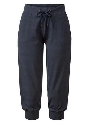Лосини капрі-бриджі для жінки esmara lycra® 382045 l темно-синій