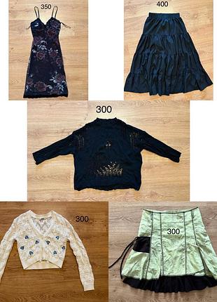 Одяг y2k, goth та cute, сукні, спидниці, кофти