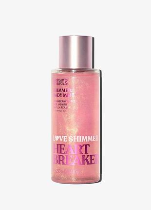 Спрей для тіла victoria's secret heartbreaker shimmer