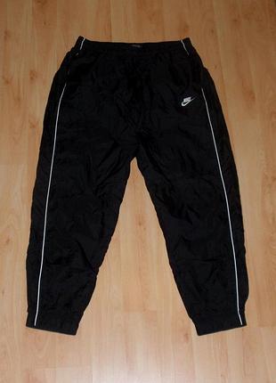 Чёрные спортивные штаны-джогеры nike nsw black jogger pant under era nylon original xl-xxl(2xl) jordan nb