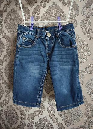 Джинсовые шорты mothercare на мальчика