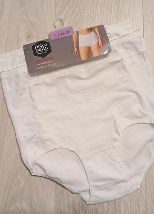 Белые качественные женские трусики из хлопка dolce bella