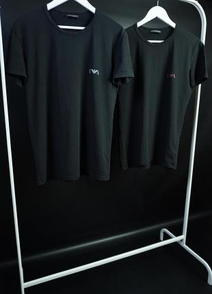 Чоловічій комплект футболок оригінал emporio armani underwear 2 pack crew neck t-shirt xl