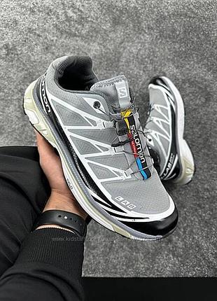 Р.36-44 кросівки salomon xt-6 white grey артикул 0531