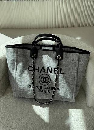 Шопер сумка chanel шанель