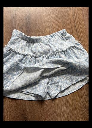 Спідниця шорти юбка zara