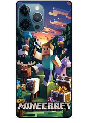 Силиконовый чехол майнкрафт minecraft для xiaomi samsung motorola nokia iphone zte vivo oppo realme tecno minecraft 22