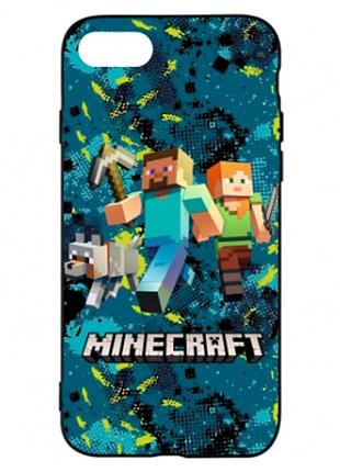 Силиконовый чехол майнкрафт minecraft для xiaomi samsung motorola nokia iphone zte vivo oppo realme tecno minecraft 12