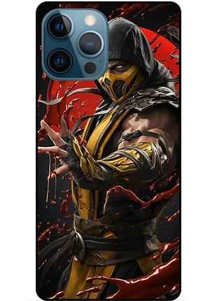 Силиконовый чехол mortal kombat мортал комбат игра для xiaomi samsung motorola nokia iphone zte vivo oppo realme scorpion 5