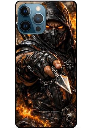 Силіконовий чохол mortal kombat мортал комбат гра для xiaomi samsung motorola nokia iphone zte vivo oppo realme scorpion 4