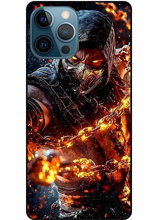 Силиконовый чехол mortal kombat мортал комбат игра для xiaomi samsung motorola nokia iphone zte vivo oppo realme scorpion 1