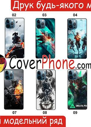 Силиконовый чехол battlefield бателфилд игра для xiaomi samsung motorola nokia iphone zte vivo oppo realme
