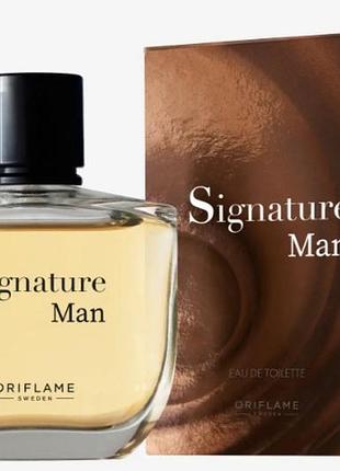 Туалетна вода signature man [сігнече мен]