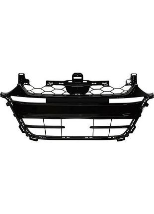 Решетка радиатора honda accord 10 2018-2021, черная, avtm, 183040990