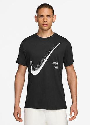 Оригинальн! сша! мужская футболка nike dri-fit heritage ih1955-010 в новом состоянии лето