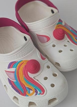 Crocs unicorn крокси єдиноріг