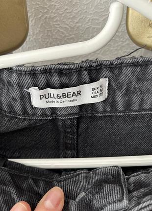 Джинсова мініспідниця pull&bear. s-m. 4