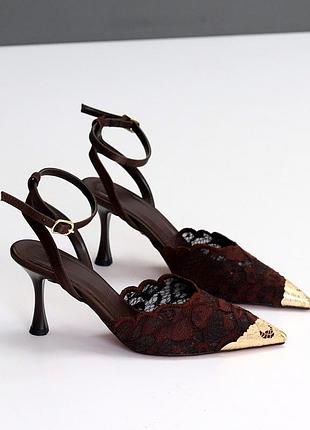 Жіночі туфлі мереживо jimmy choo