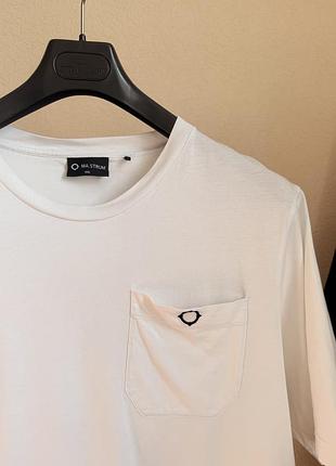 Футболка ma.strum ultras white pocket t-shirt casual
