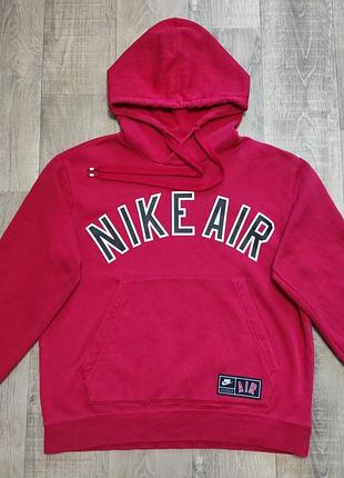 Худі nike air nsw pullover hoodie university red