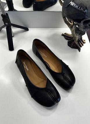 Балетки копытца maison margiela
