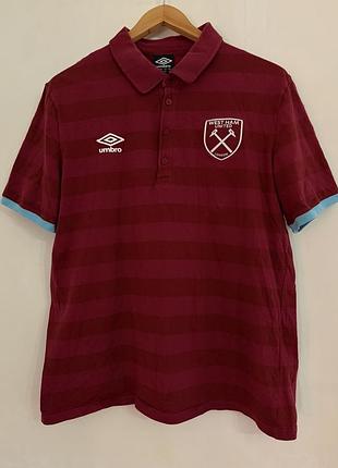 Чоловіче поло umbro west ham united оригінал бавовна xl