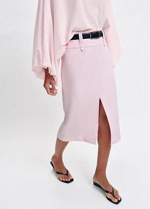 Спідниця олівець жіноча біла zara new