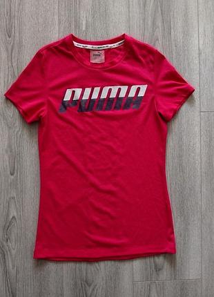Футболка puma spots подростковая размер xl(164), состояние идиальное
