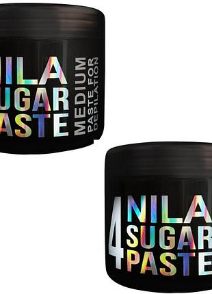 Набор паст для шугаринга nila medium + hard, 2×750 г (500 мл)