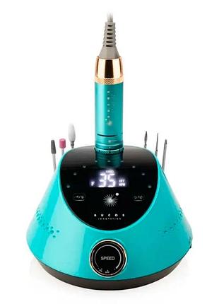Професійний фрезер для манікюру та педикюру bucos nail drill tiffany, 65 вт, 35000 обертів