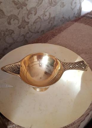 Латунный подсвечник indийский подсвечник винтажная шкатулка соусник
