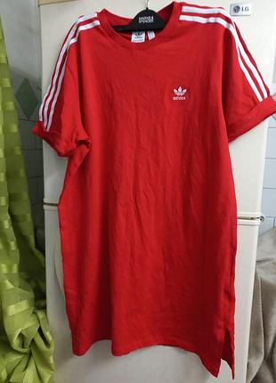 Платье весна-лето трикотаж 100% жен.m-l adidas турции