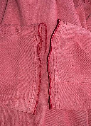 Лонгслив stone island терракотовый 7