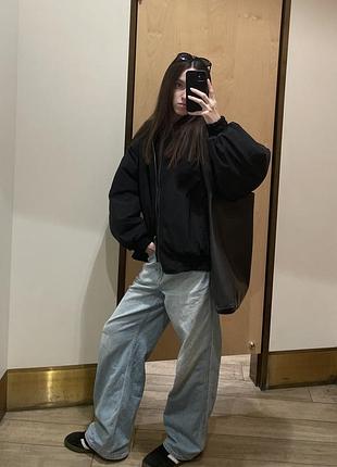 Світлі джинси baggy на низькій посадці uniqlo