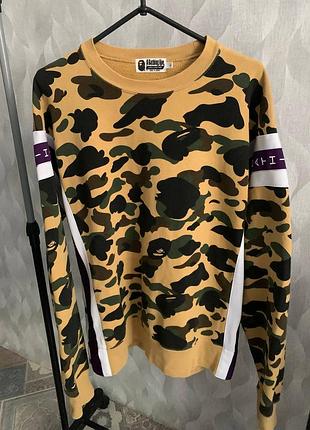 Свитшот толстовка a bathing ape камуфляж