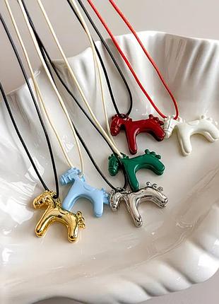 Изящная подвеска wild spirit horse, -25%
