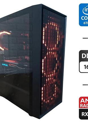 Ігровий пк 1stplayer go6 tower / intel core i7-6700 (4 (8) ядра по 3.4 - 4.0 ghz) / 16 gb ddr4 / 256 gb ssd m.2 + 512 gb ssd + 500
