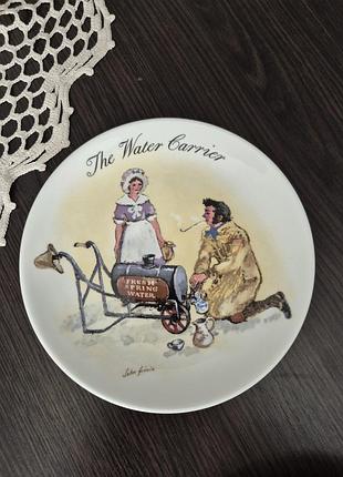 Коллекционная фарфоровая тарелка wedgwood