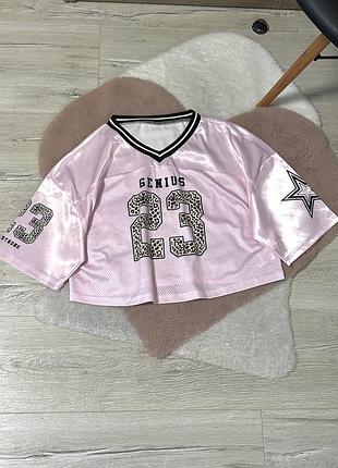 Вкорочена футболочка від shein