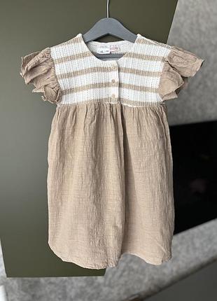 Сукня муслінова zara 104 см 4 роки