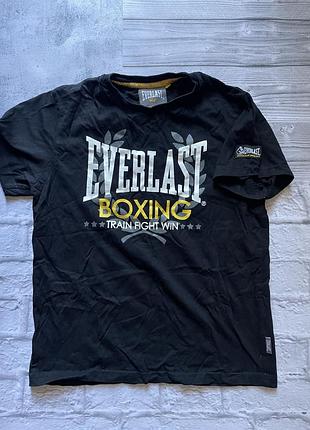 Підліткова футболка everlast,чорного кольору ,на 11-12 років