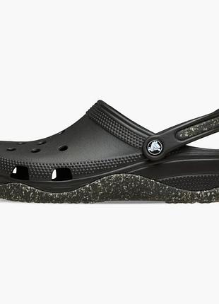 Тапочки чоловічі crocs classic evo clog black 212481-001
