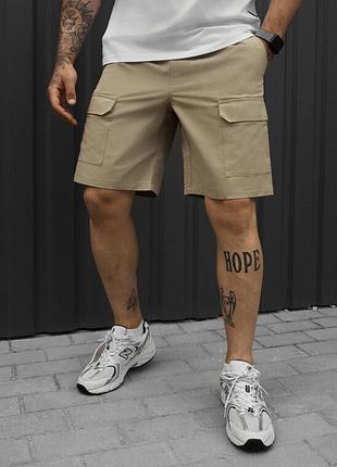 Мужские шорты staff cargo kr olive с 5-ю карманами