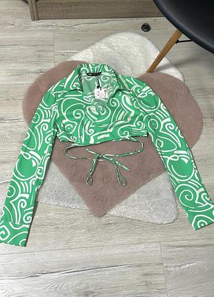 Вкорочена сорочка від zara