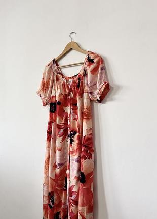 Міді плаття з натуральної тканини h&m🌿