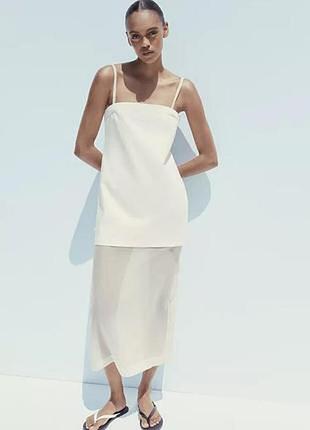 Плаття zara з органзою